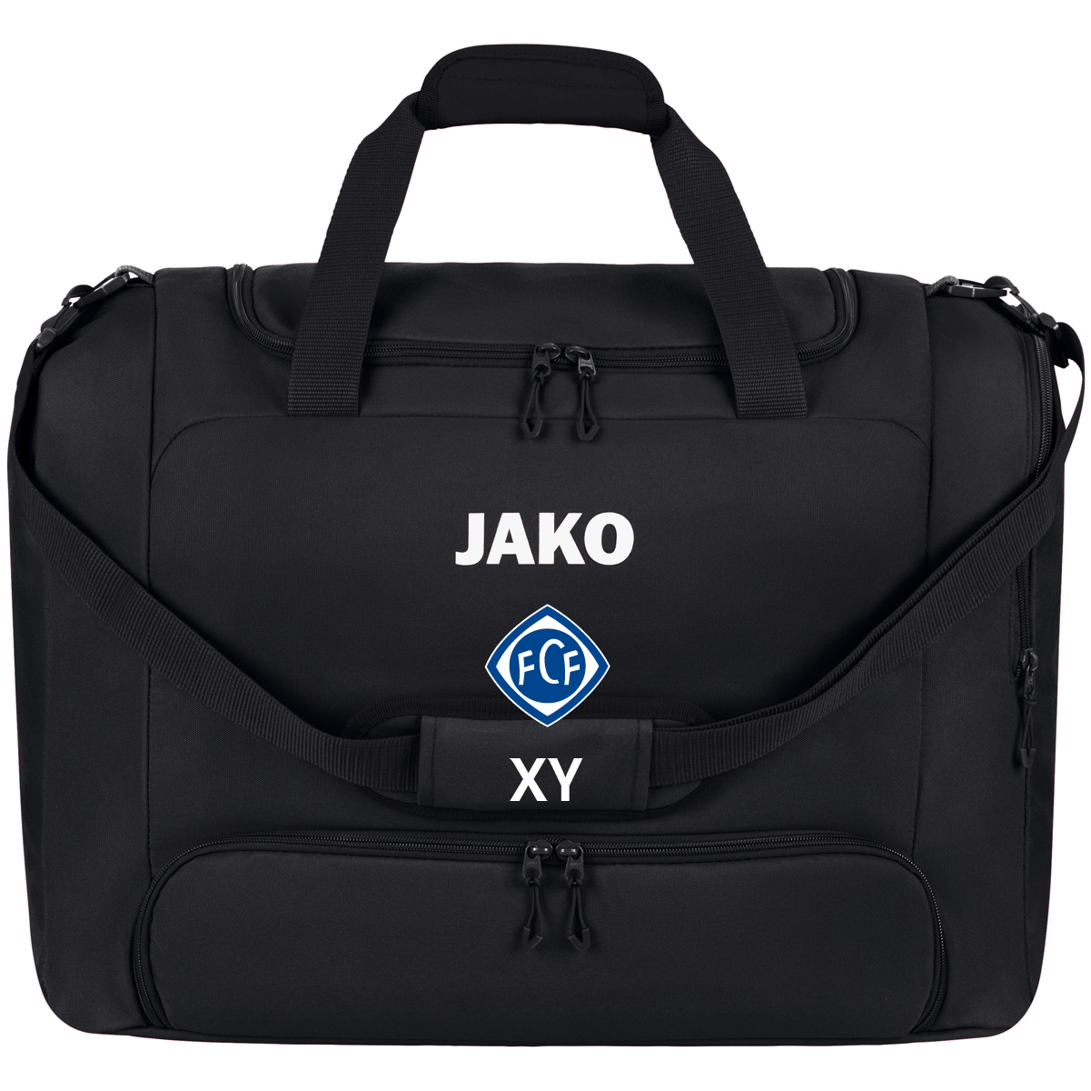 JAKO Sporttasche One mit Bodenfach inkl.Wappen (Initailen optional)