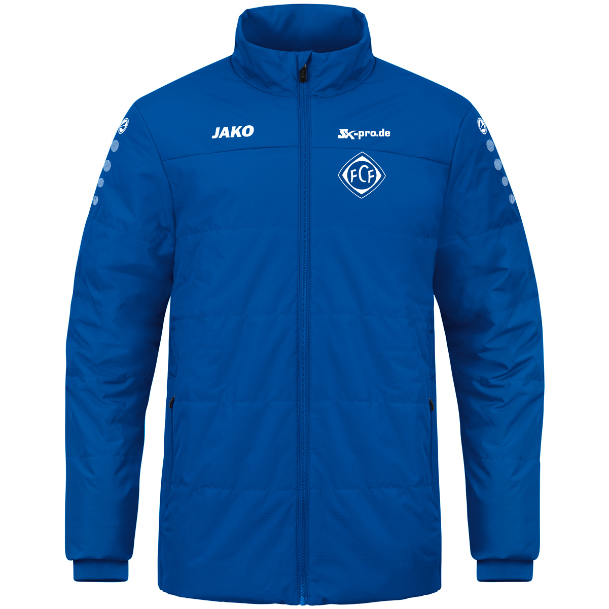 JAKO Coachjacke Team inkl.Wappen und Vereinsname (Initialen optional)