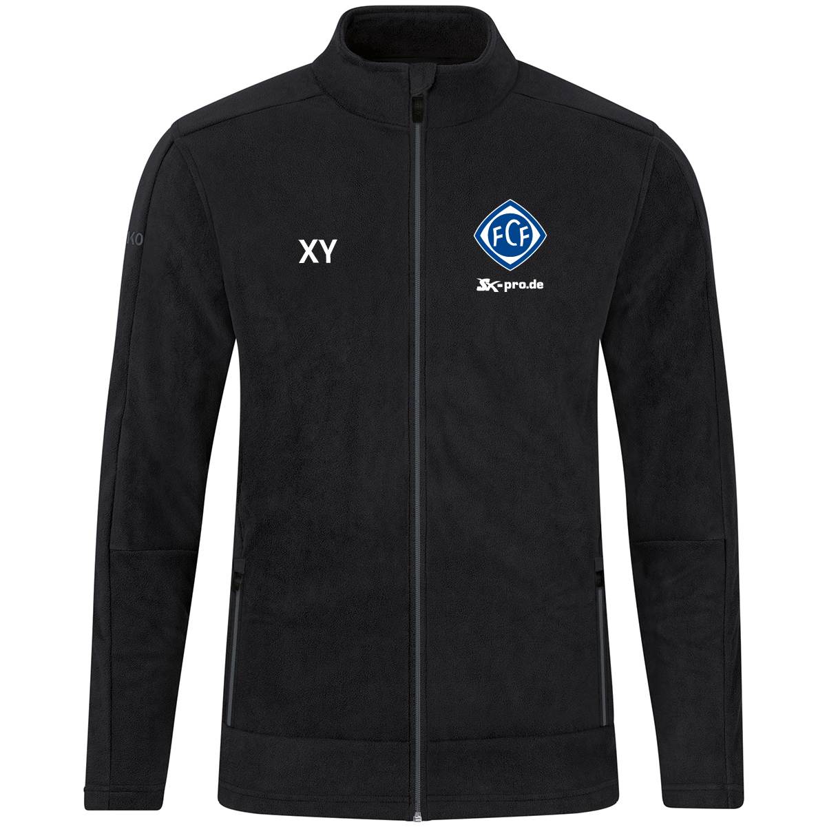 JAKO Fleecejacke inkl.Wappen (Initialen optional)