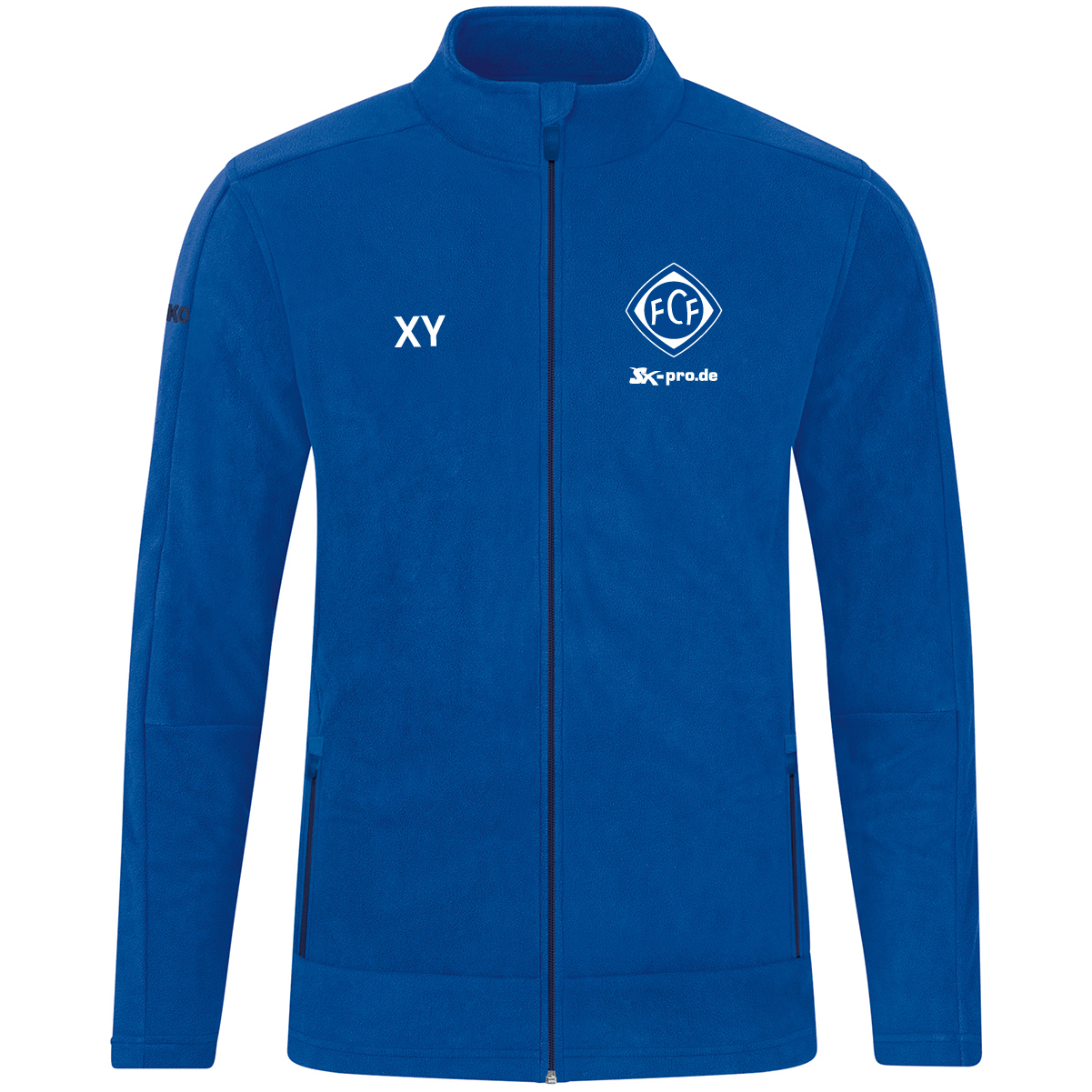 JAKO Fleecejacke inkl.Wappen (Initialen optional)