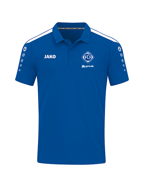 JAKO Polo Power inkl.Wappen und Vereinsname (Initialen optional)