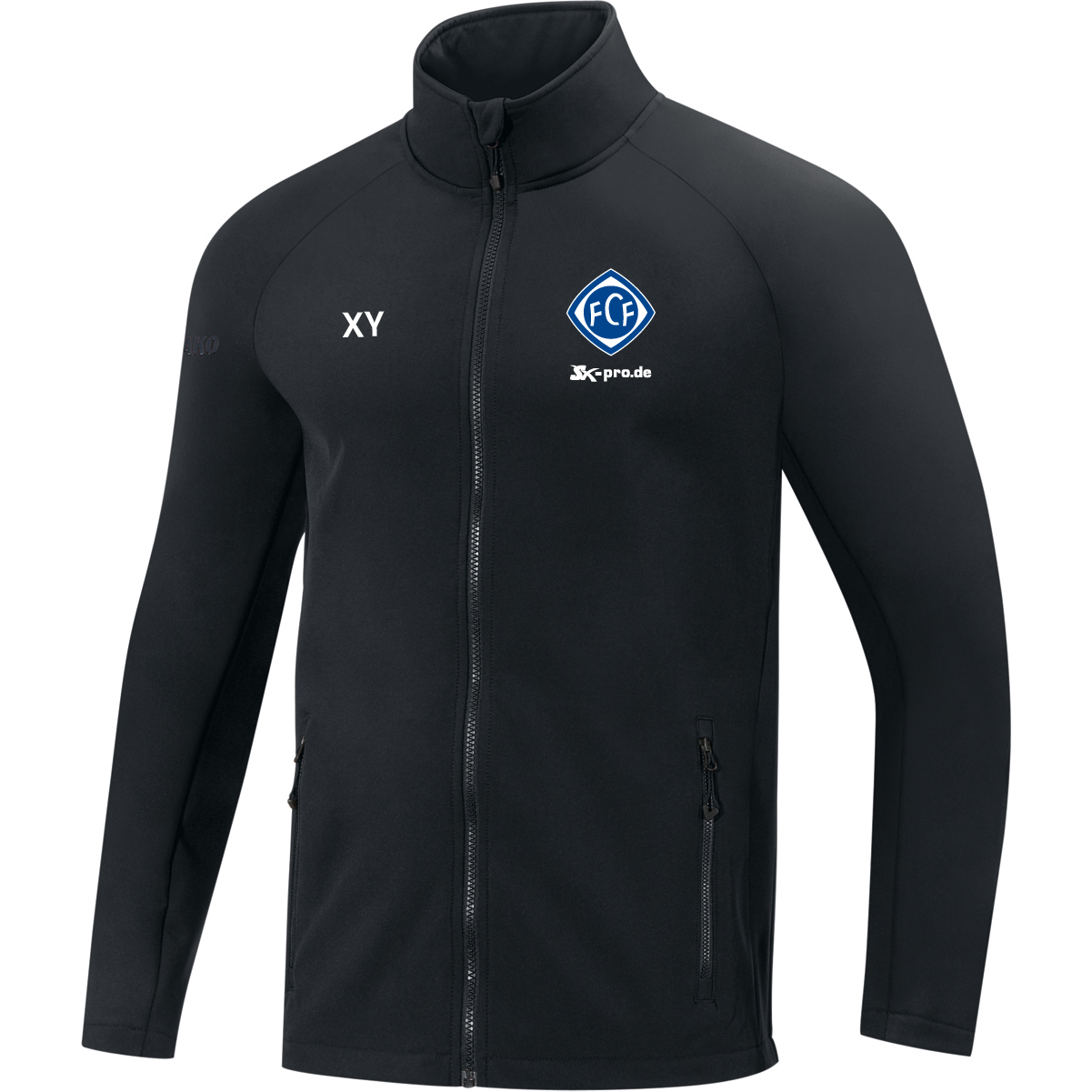 JAKO Softshelljacke Team inkl.Wappen (Initialen optional)