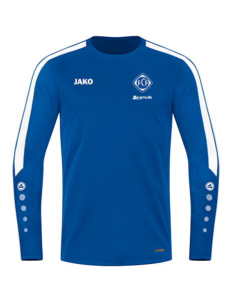 JAKO Sweat Power inkl.Wappen und Vereinsname (Initialen optional)