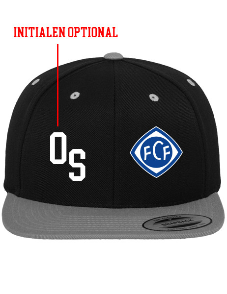 Classic Snapback 2-Tone inkl.Wappen (Initialen optional)