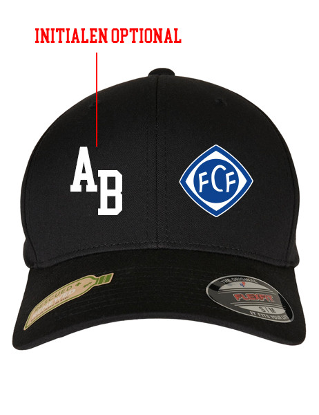 Flexfit Recycled Polyester Cap inkl.Wappen (Initialen optional)